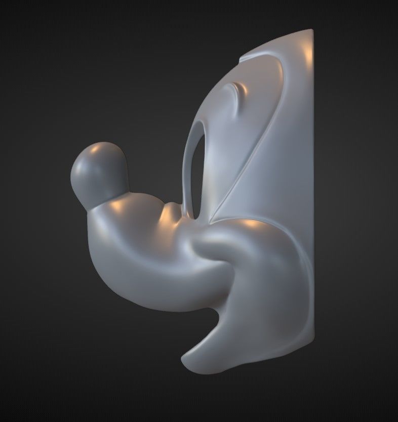 CARA MICKEY MOUSE 3D print model_2