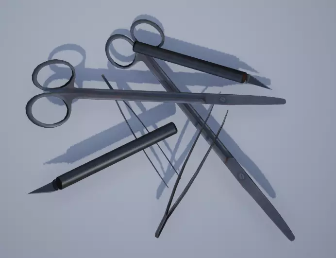 Med Tools - Inspired by Tarkov Free 3D model