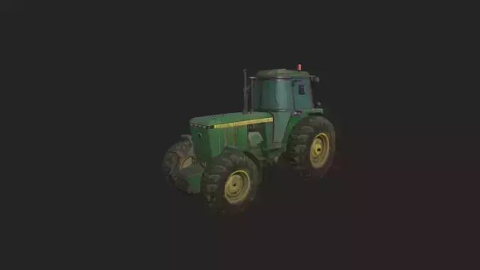Tractor 3D Model 001