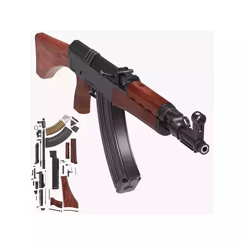 VZ-58 Assault Rifle with Inner Workings