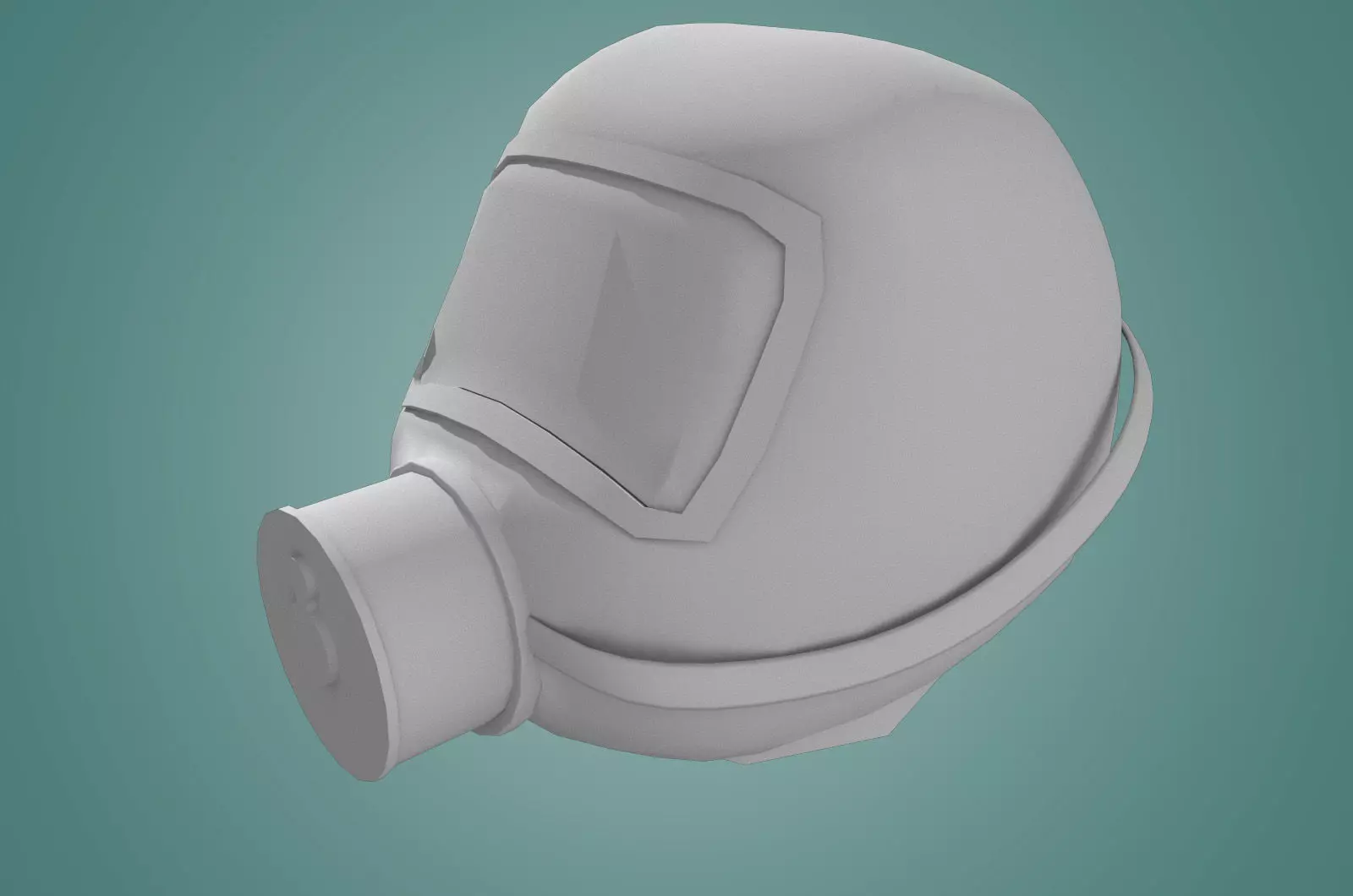 Fire masks Low-poly 3D model_5