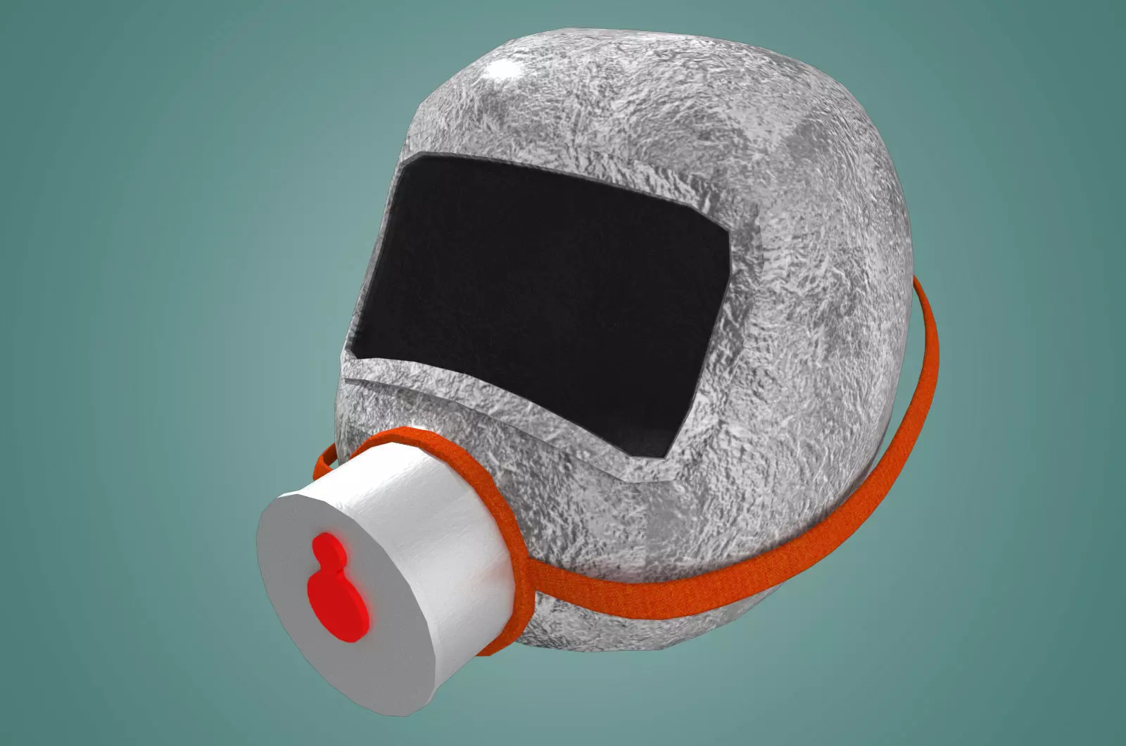 Fire masks Low-poly 3D model_0