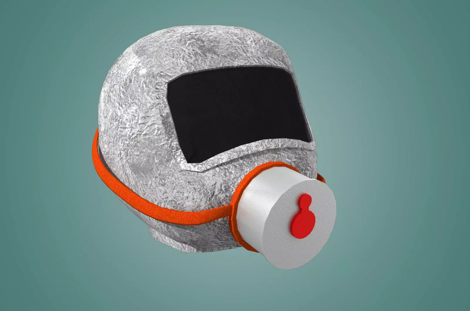 Fire masks Low-poly 3D model_2