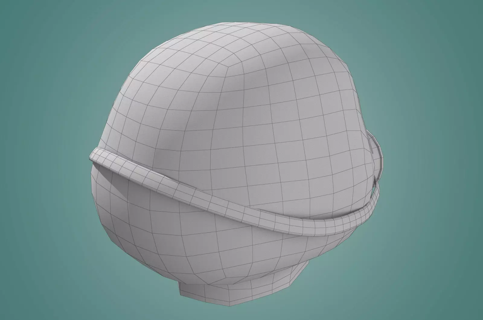 Fire masks Low-poly 3D model_4