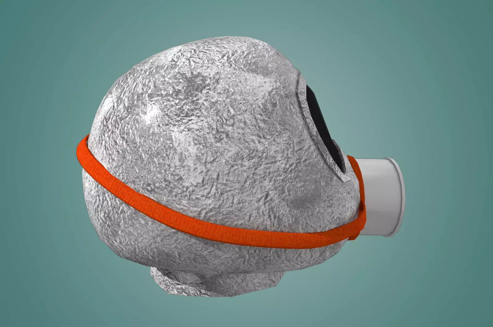 Fire masks Low-poly 3D model_3