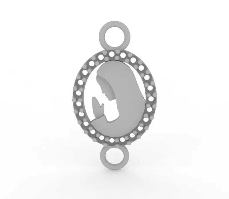 Pulsera Virgen 3D print model_0