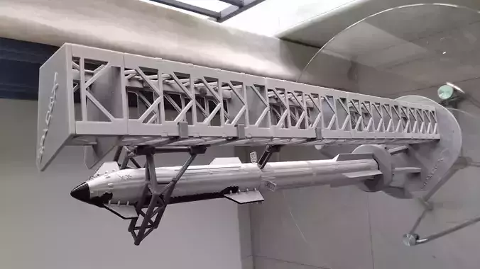 spacex starship S28 B10  3D print model