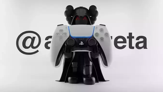 Kaws Darth Vader Controller Stand Play Station Xbox for Print 3D print model