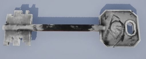 Sanatorium Key - Inspired by Tarkov Free low-poly 3D model