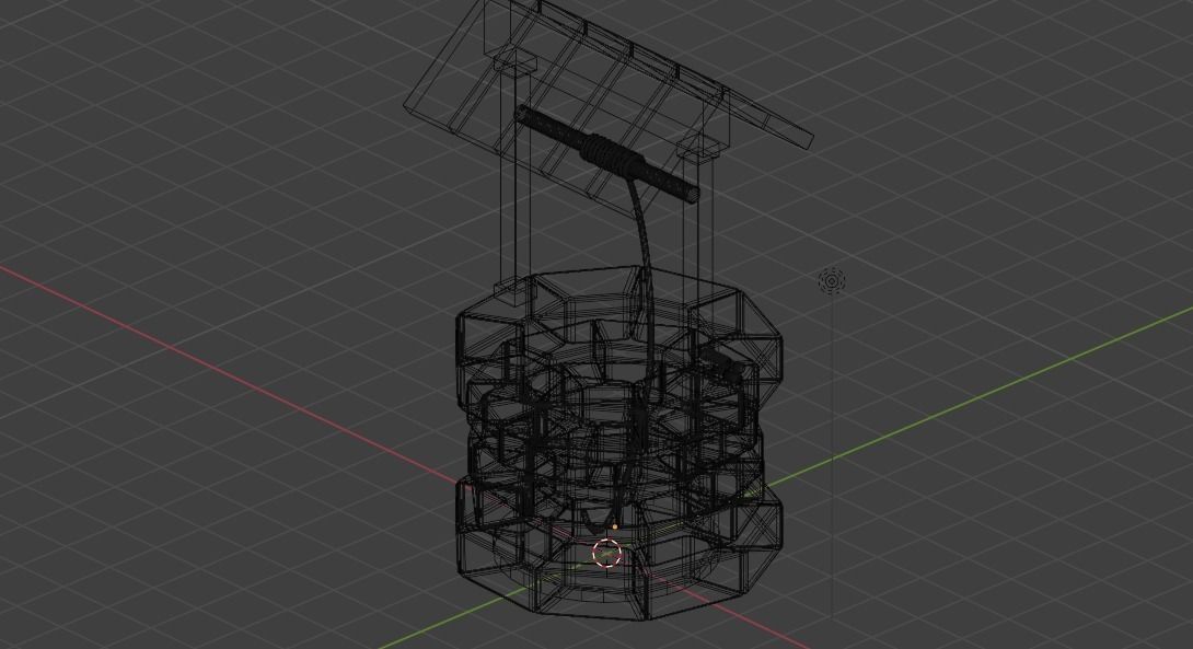 Well Model Low-poly 3D model_5