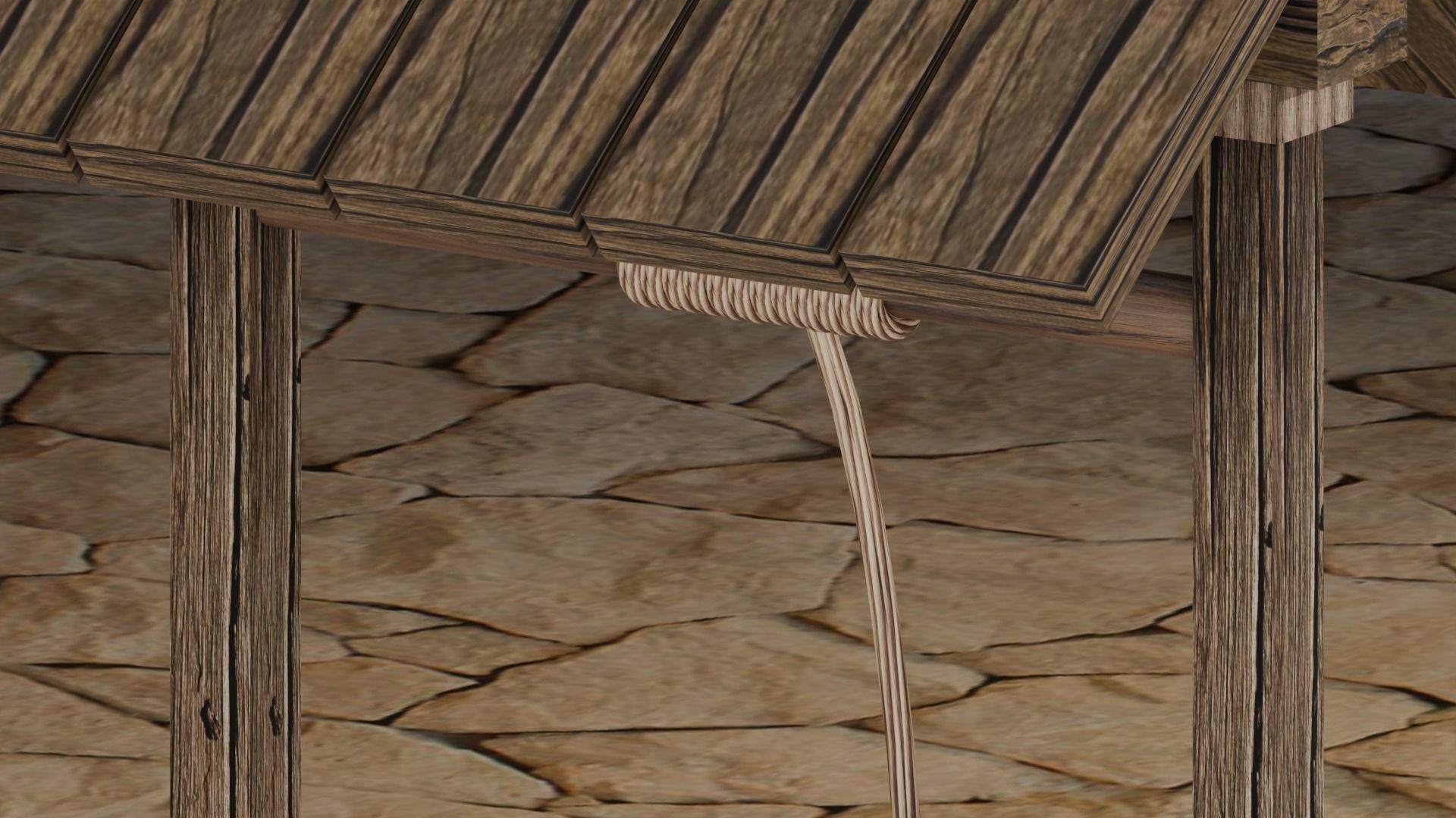 Well Model Low-poly 3D model_13