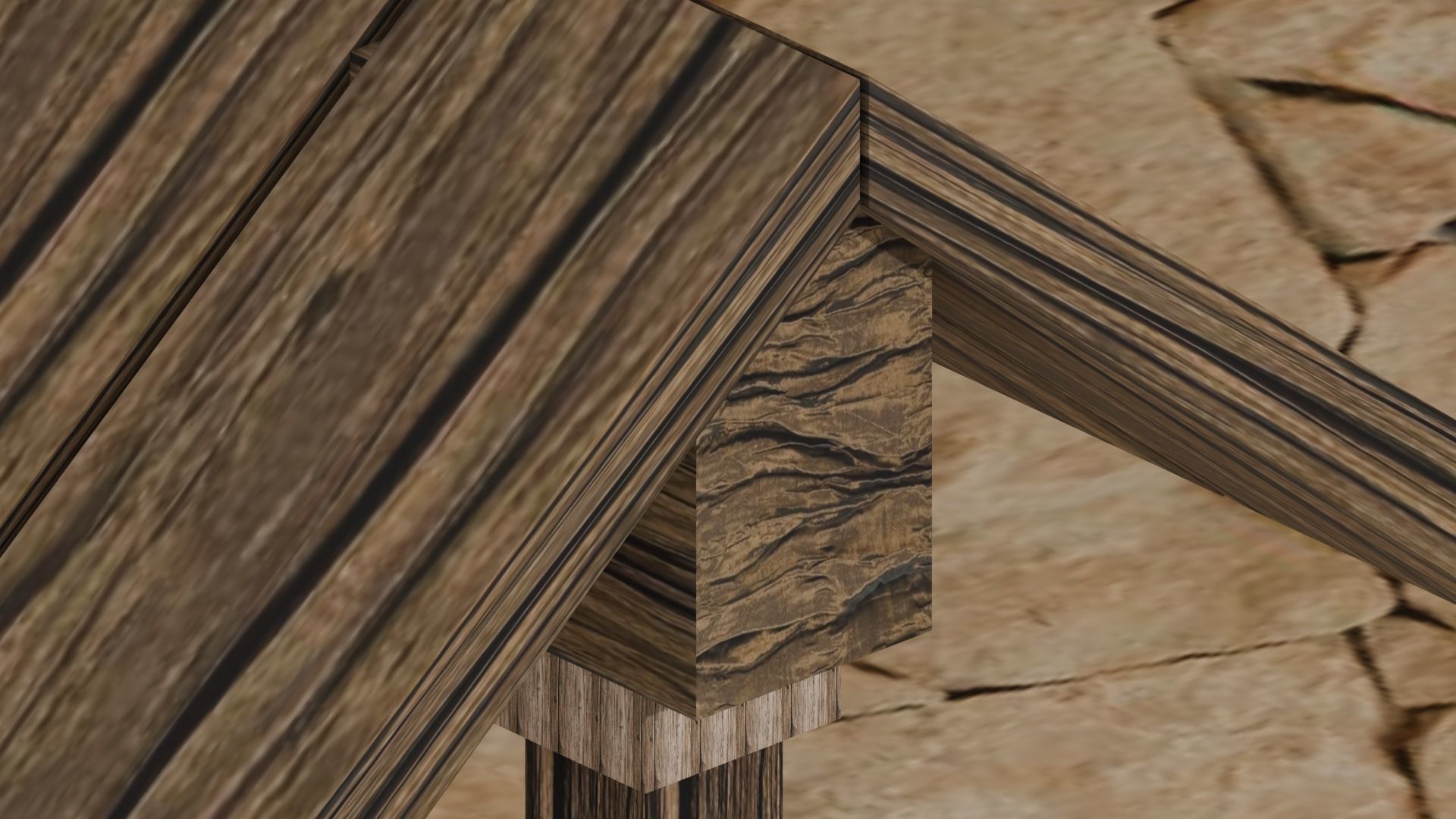 Well Model Low-poly 3D model_10