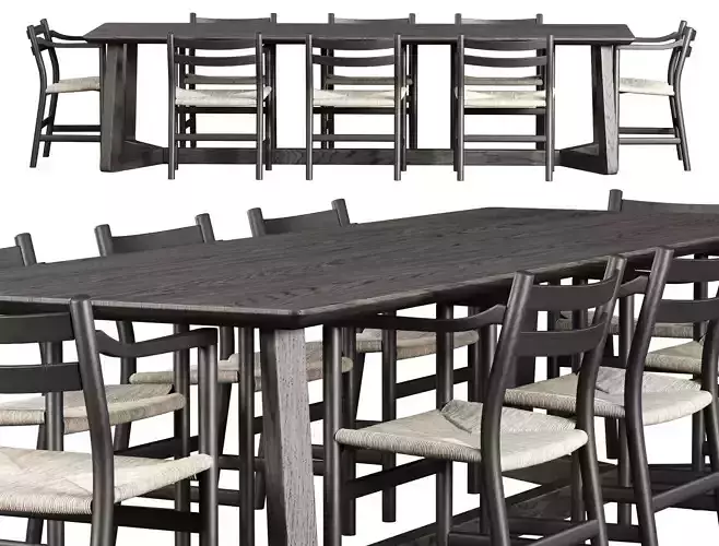 Edu Furniture Dining Set V1 