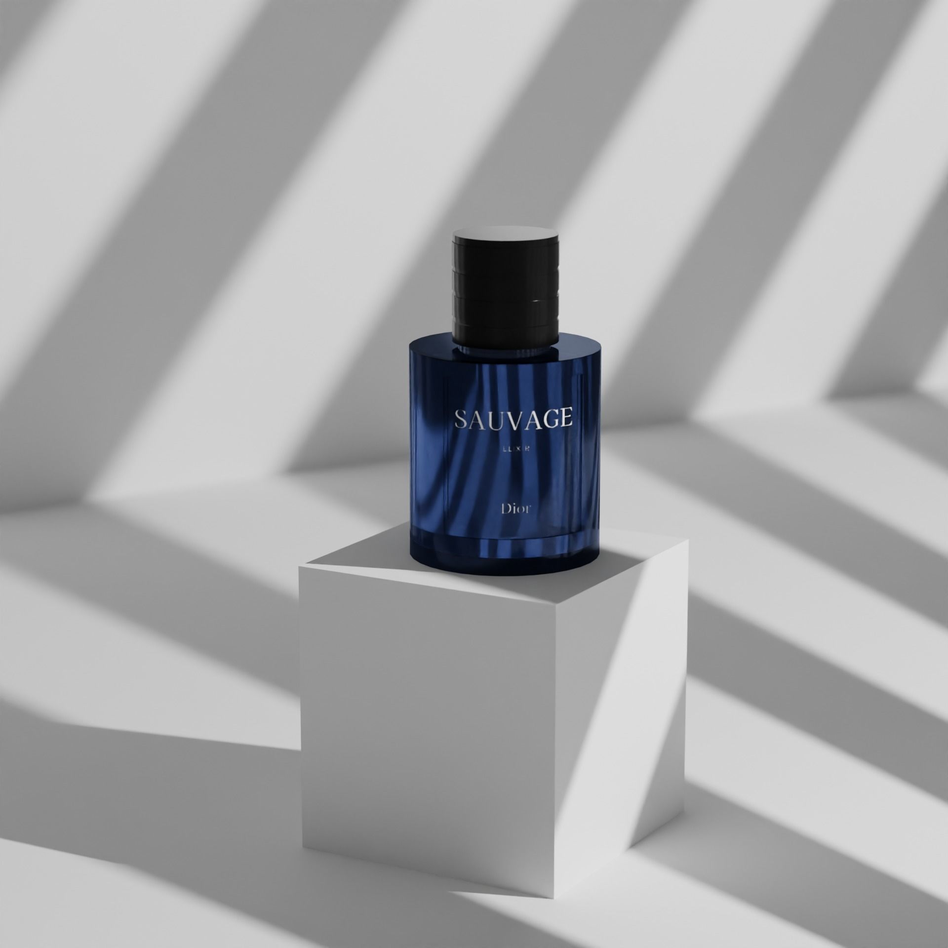 perfume collection 1 Low-poly 3D model_7