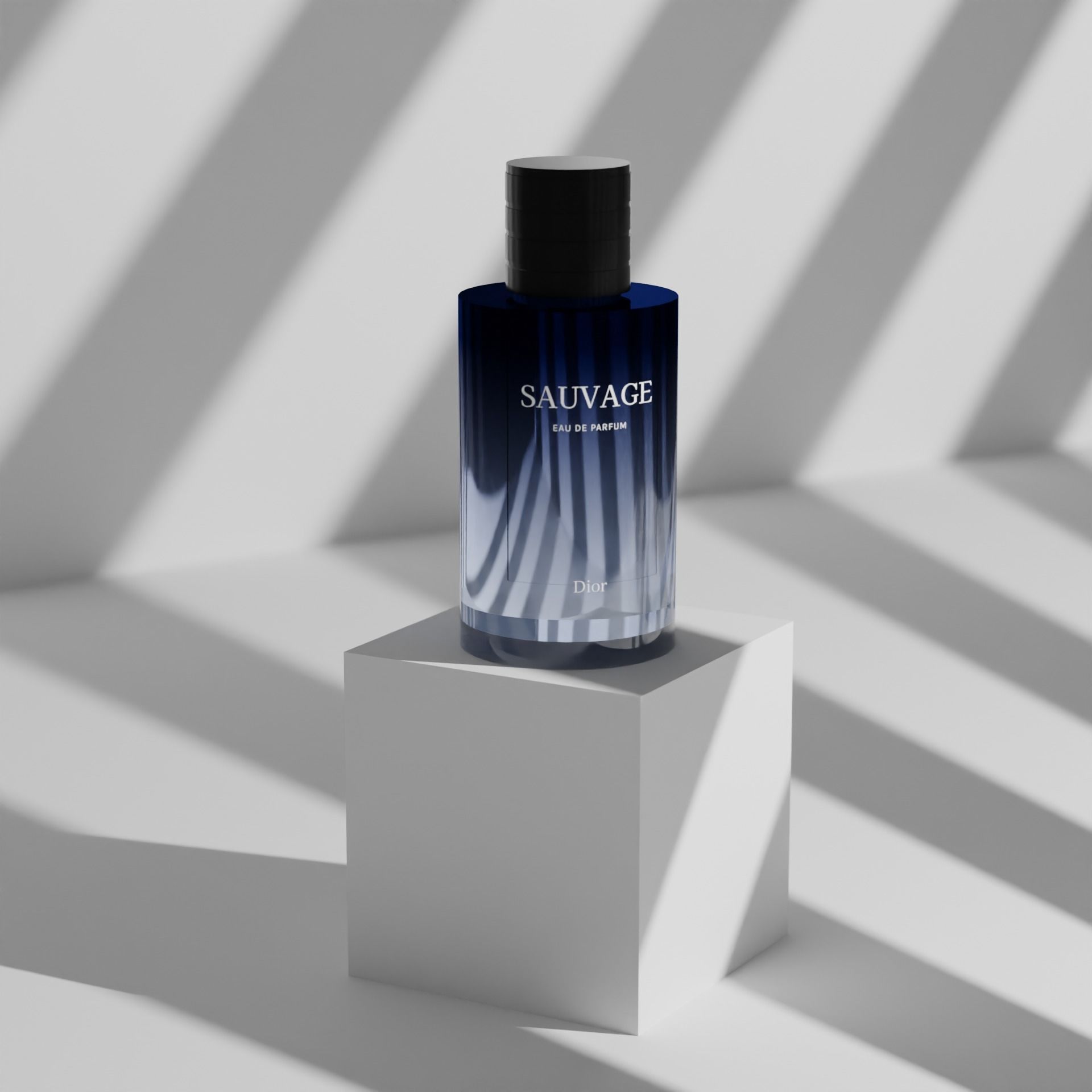 perfume collection 1 Low-poly 3D model_1