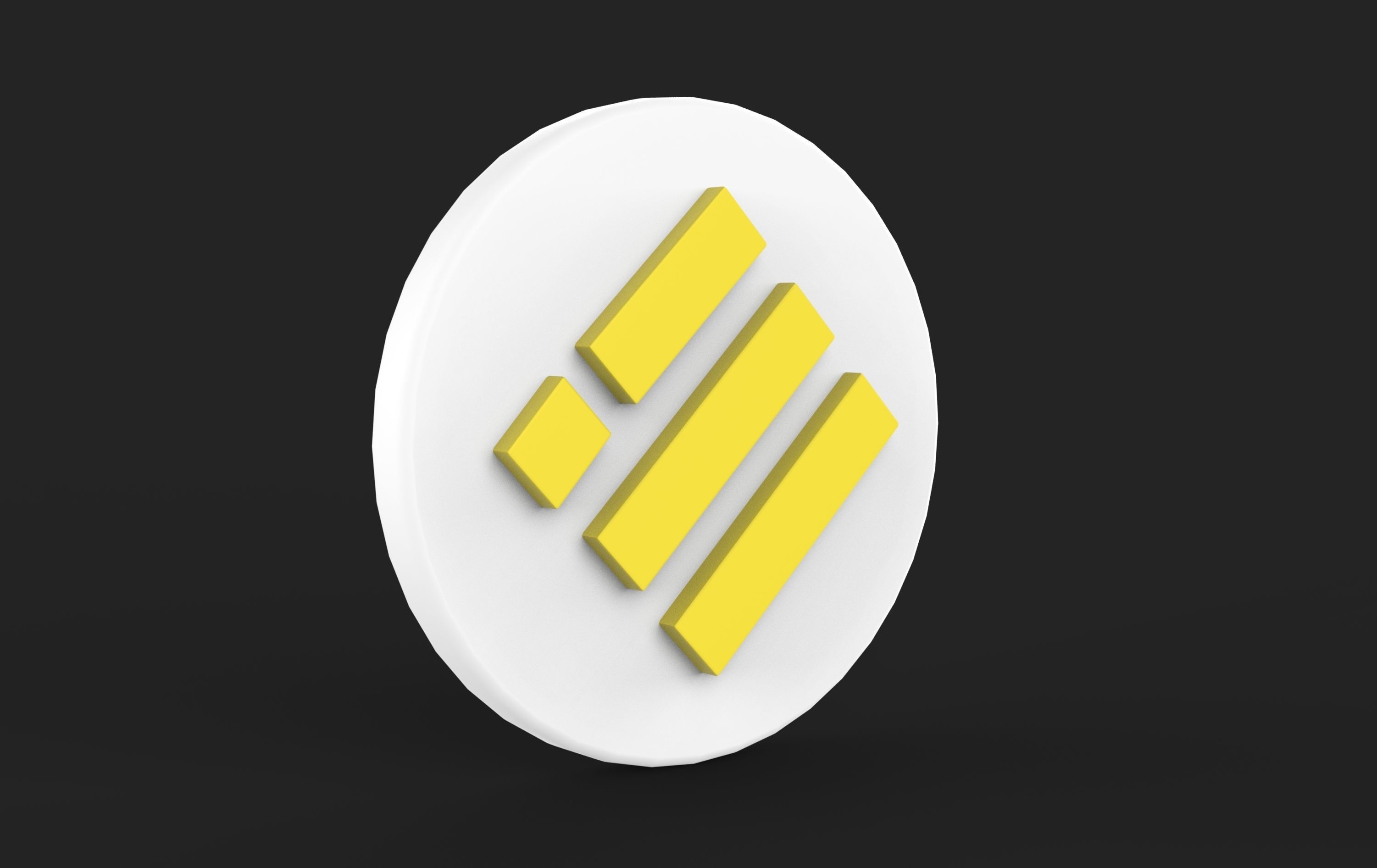 Binance Icons  Symbols Logo 3D model_5