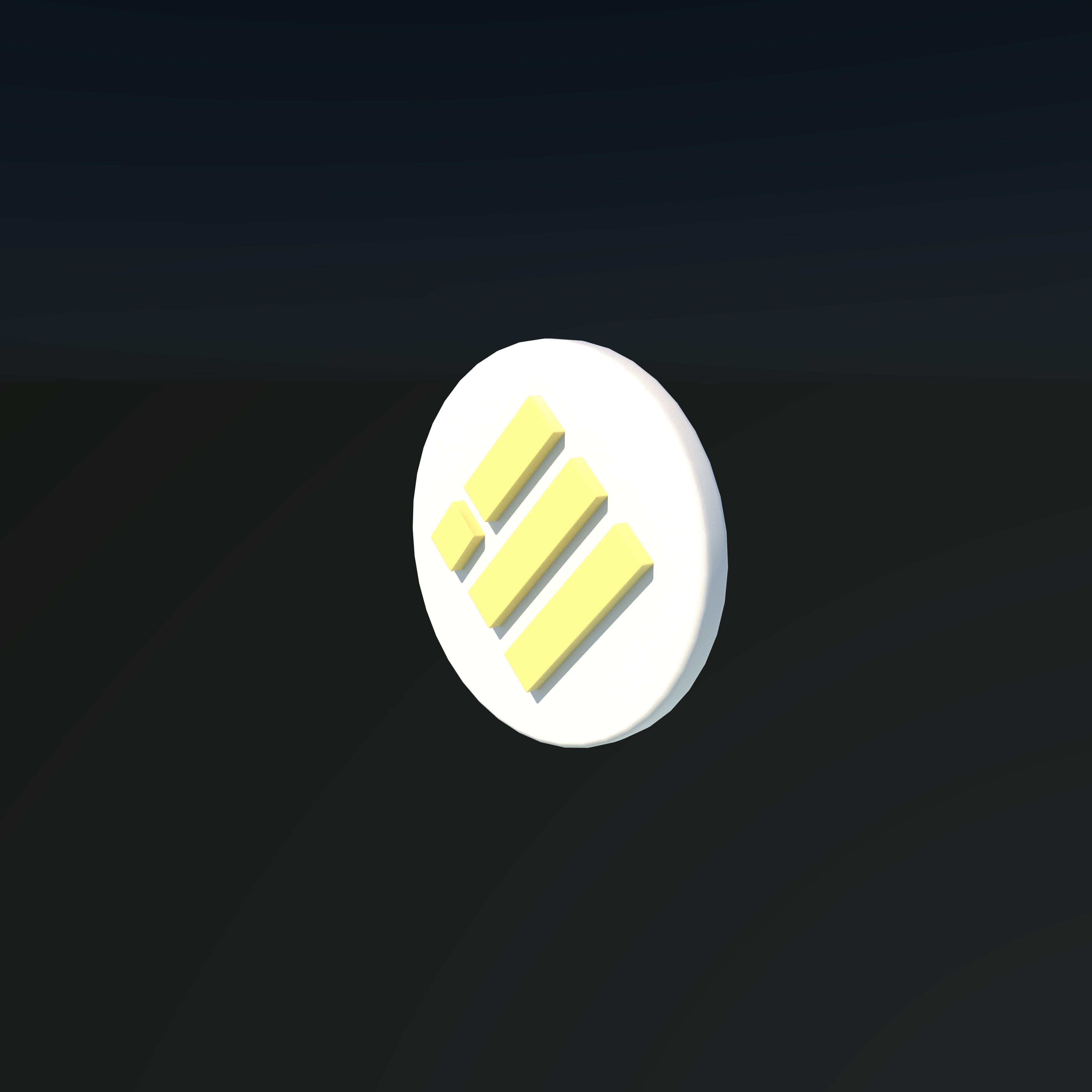 Binance Icons  Symbols Logo 3D model_1