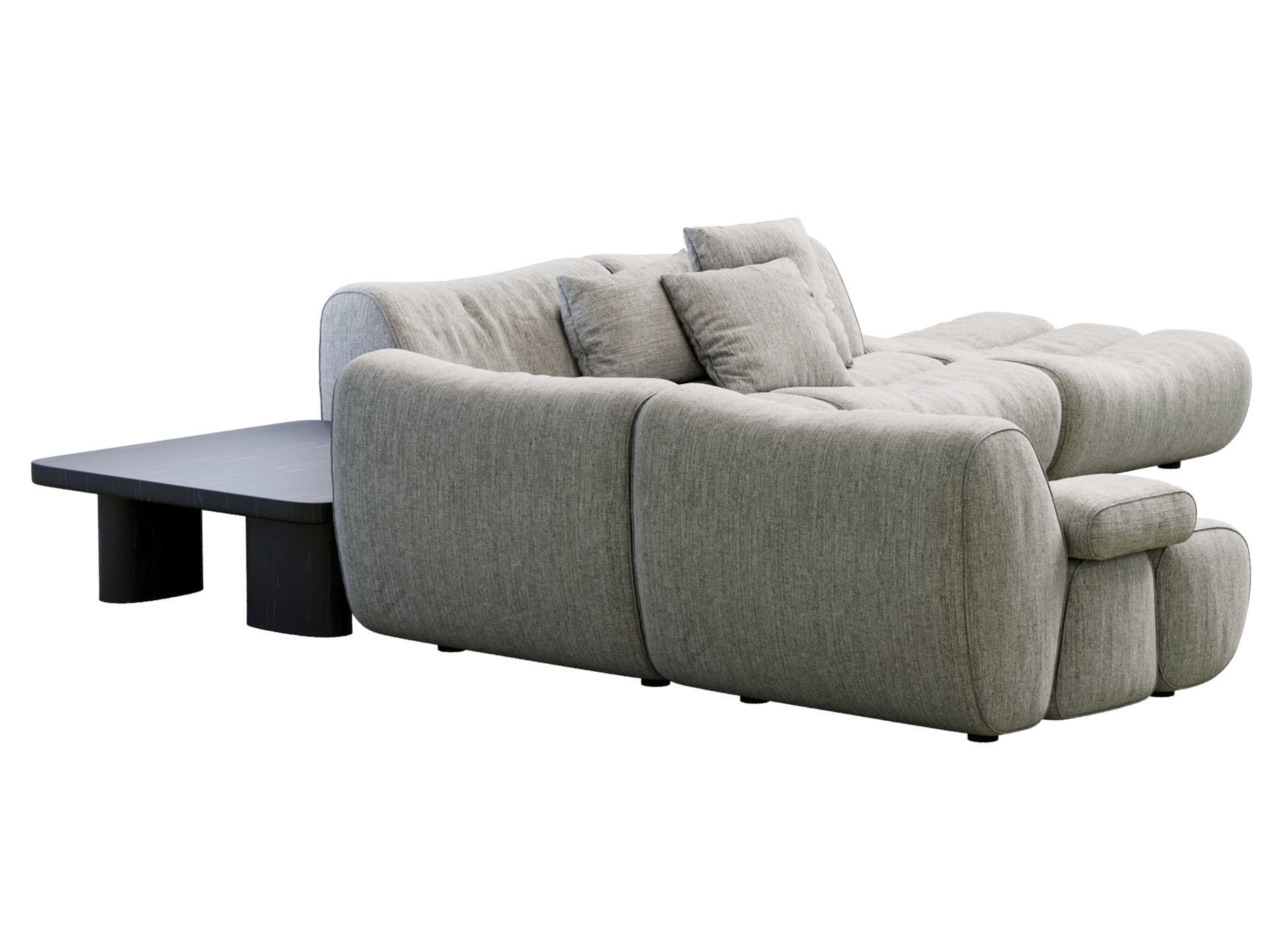 Ernest Sofa By Poliform  3D model_3