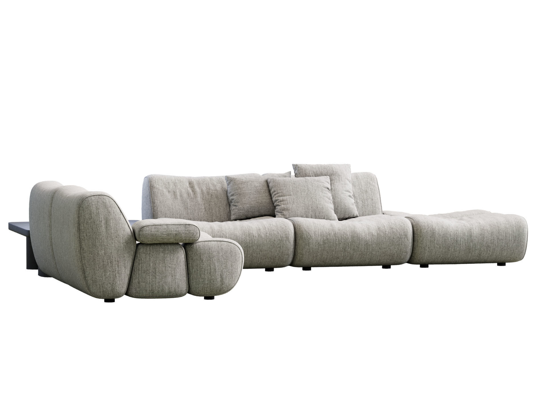 Ernest Sofa By Poliform  3D model_4
