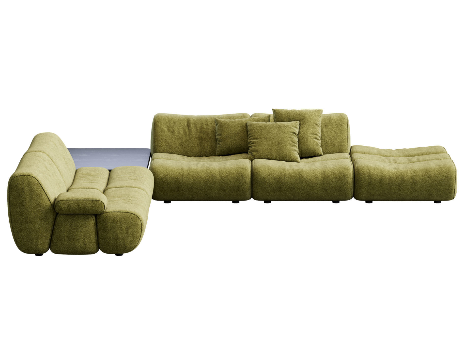 Ernest Sofa By Poliform  3D model_14