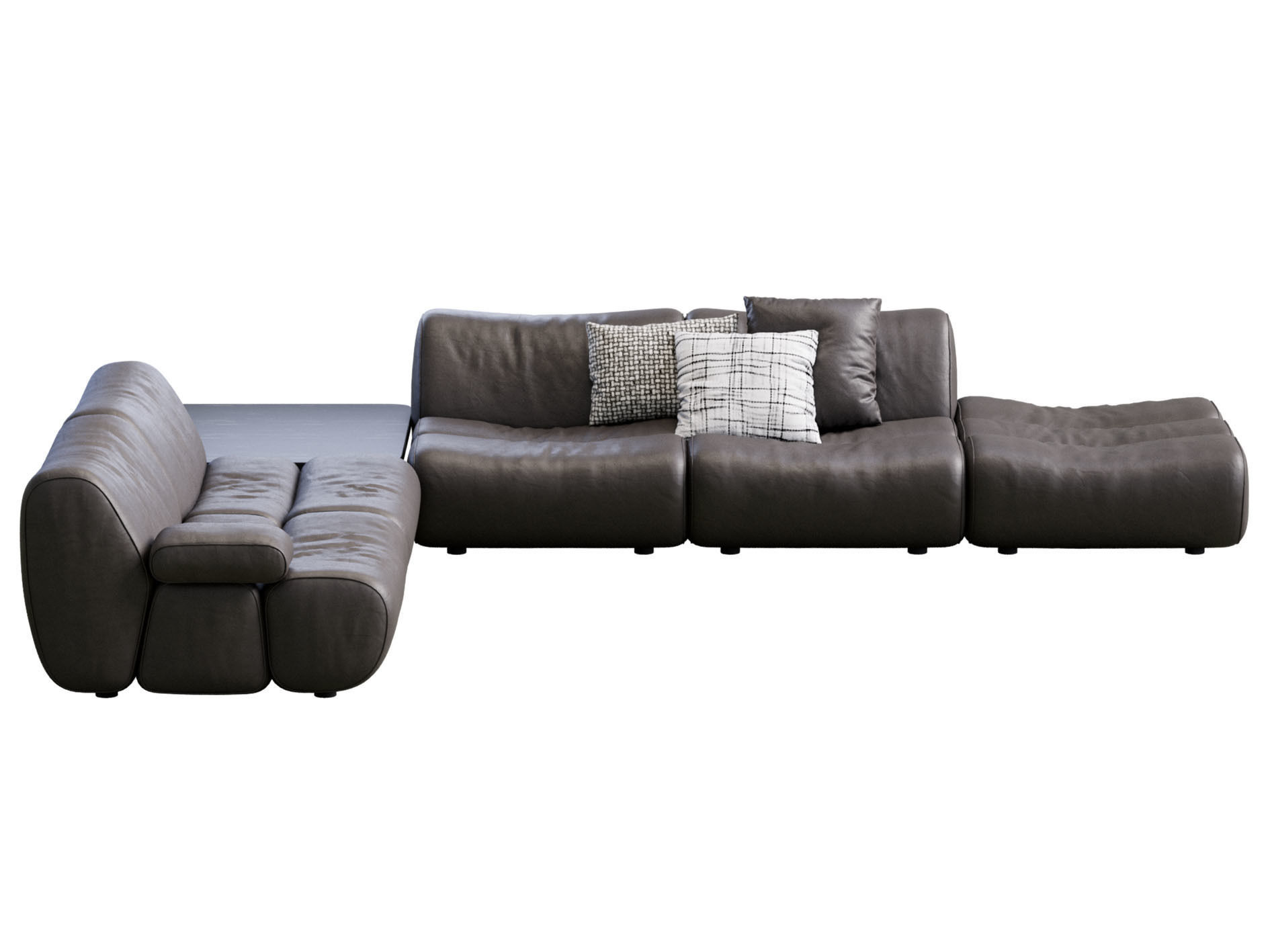 Ernest Sofa By Poliform  3D model_5