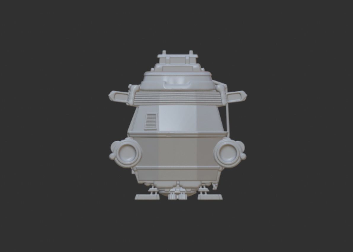 Star Wars - Andor - Ferrix Shuttle Ferry 3D print model_6