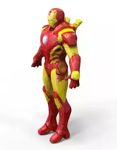 Avengers endgame IRON MAN 3D model