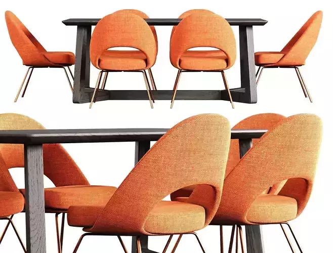 Edu Furniture Dining Set V5 