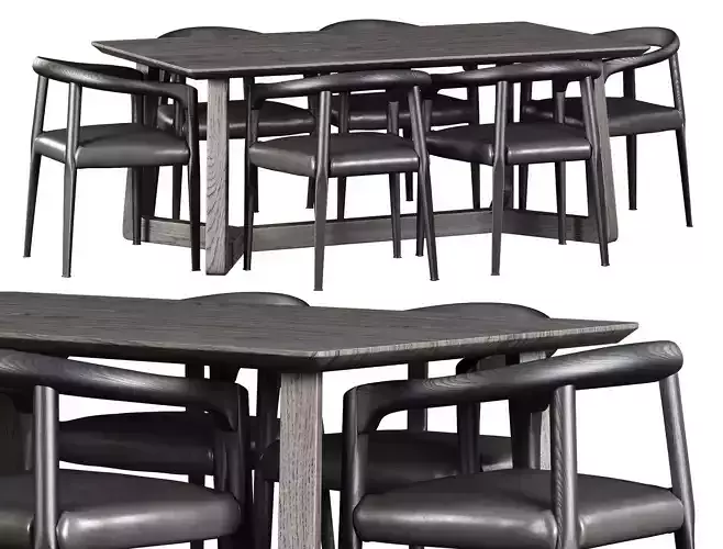 Edu Furniture Dining Set V6 
