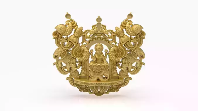 Laxmi nagas pendant-3