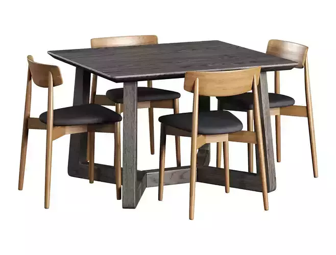 Edu Furniture Dining Set V9 