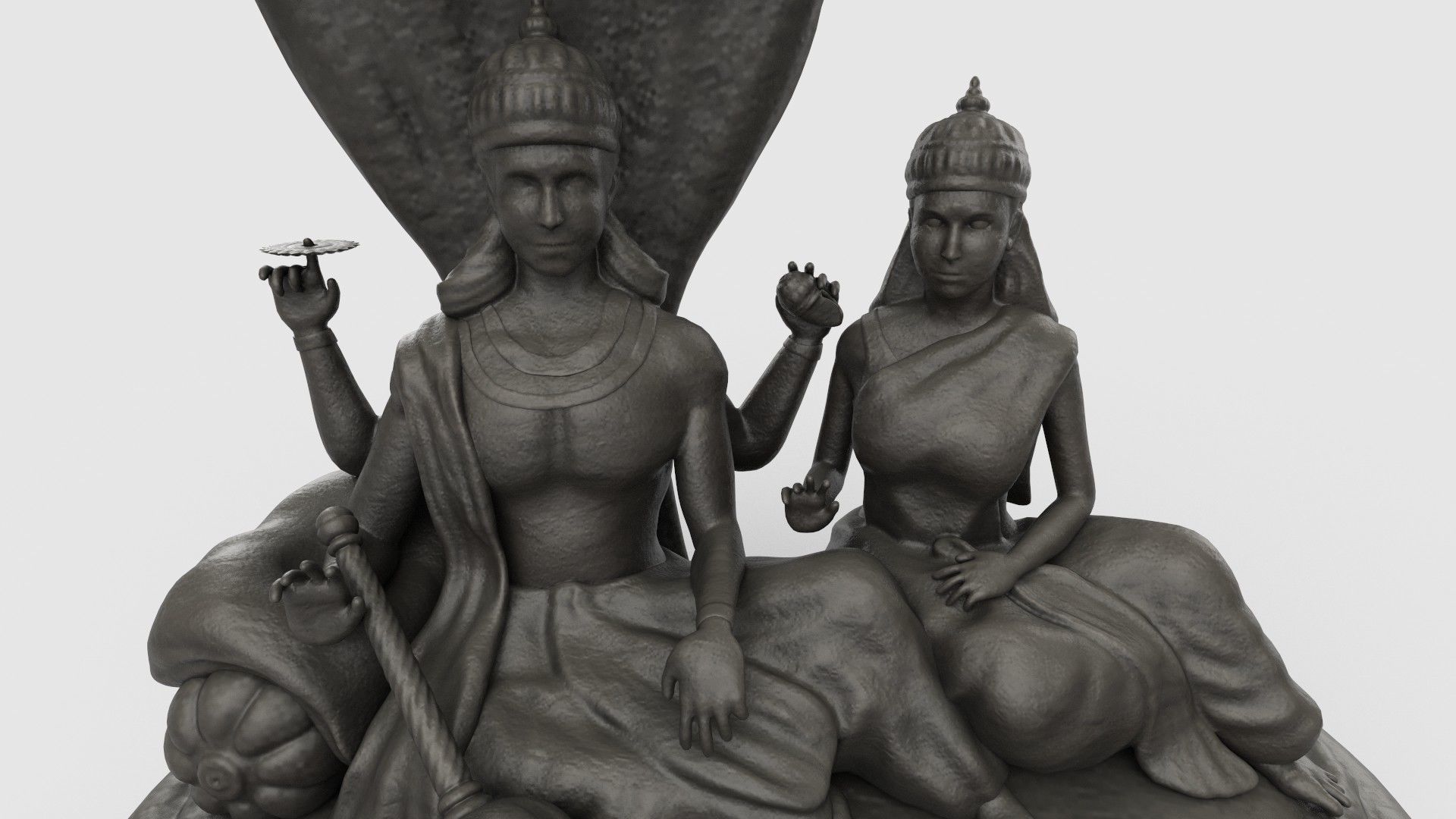 laxmi narayan 3D model_4