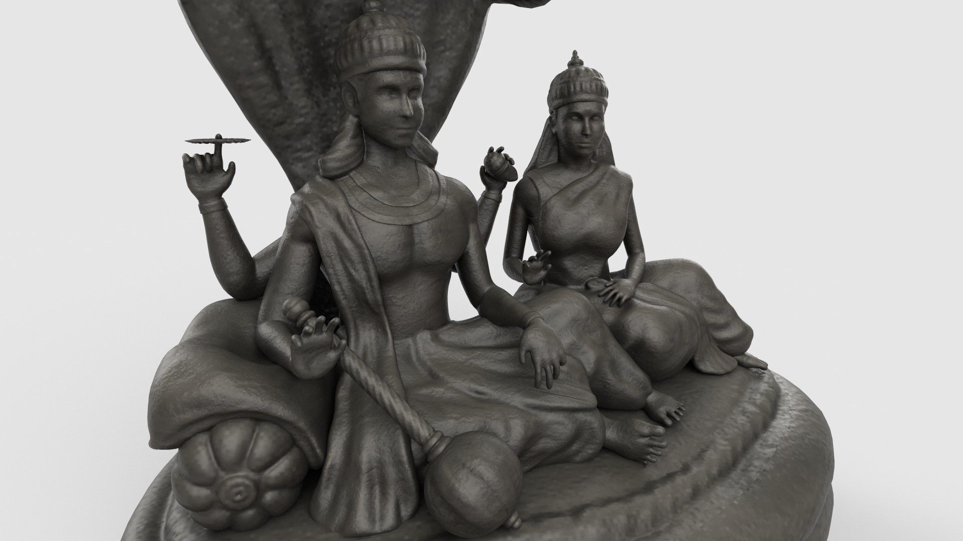 laxmi narayan 3D model_5