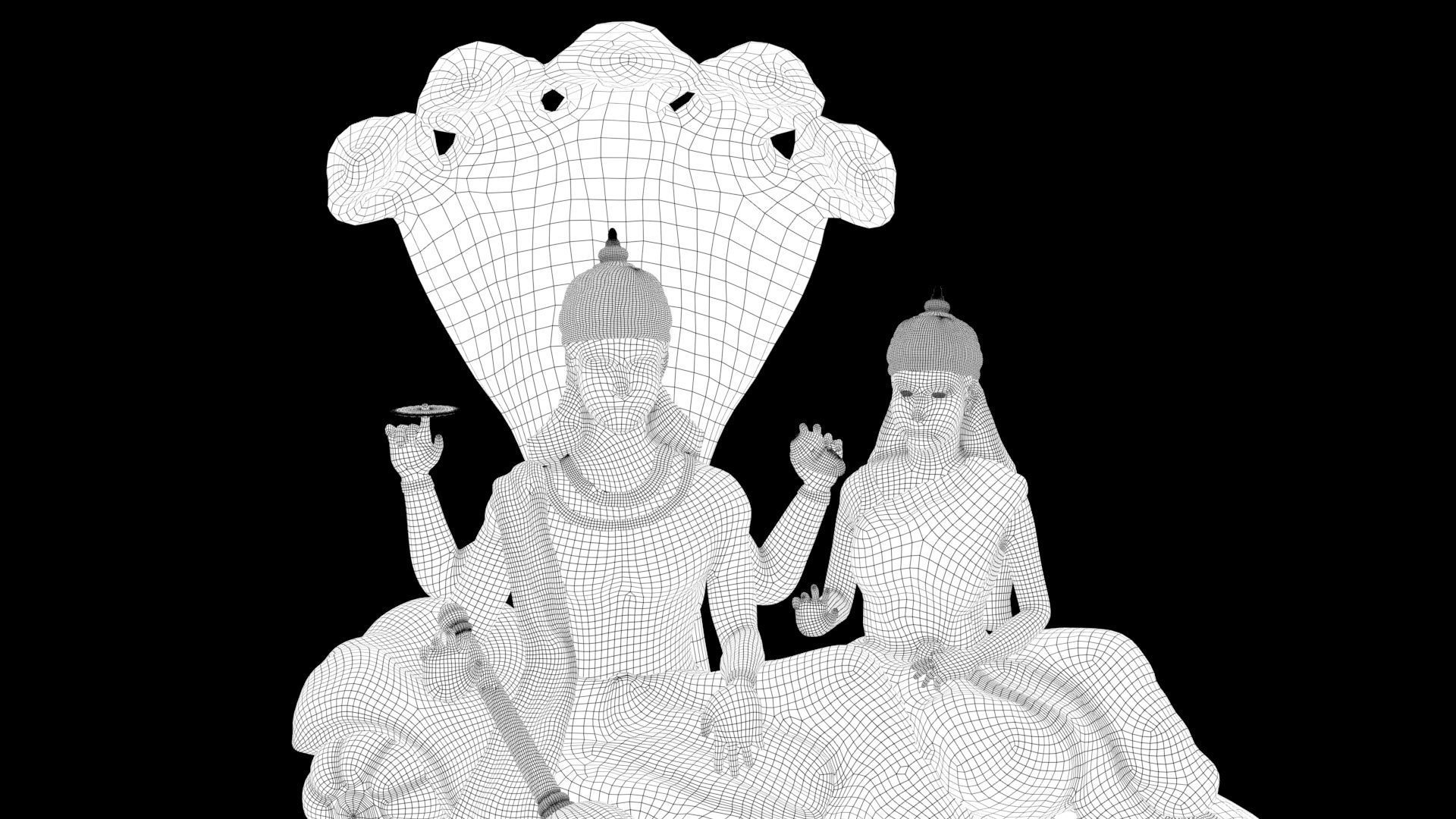 laxmi narayan 3D model_7