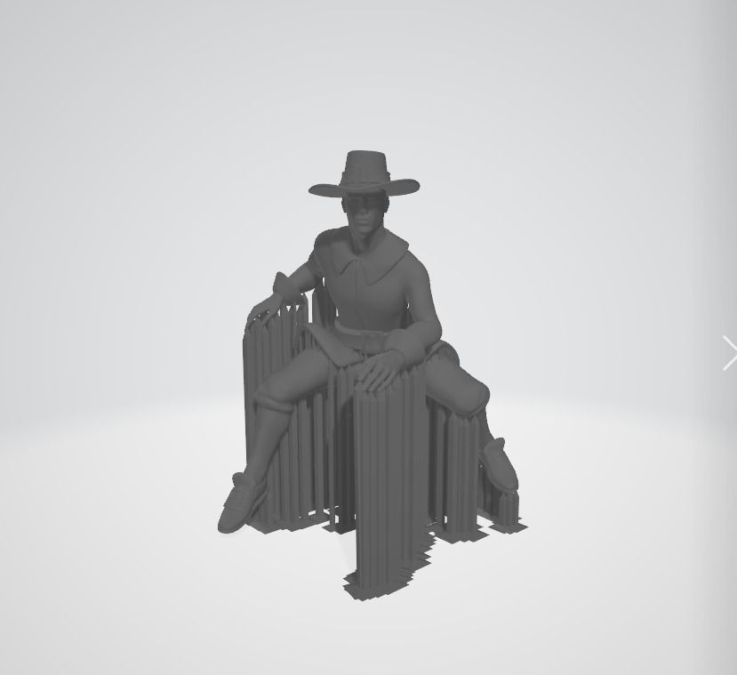 Rigged male model 3D model_7