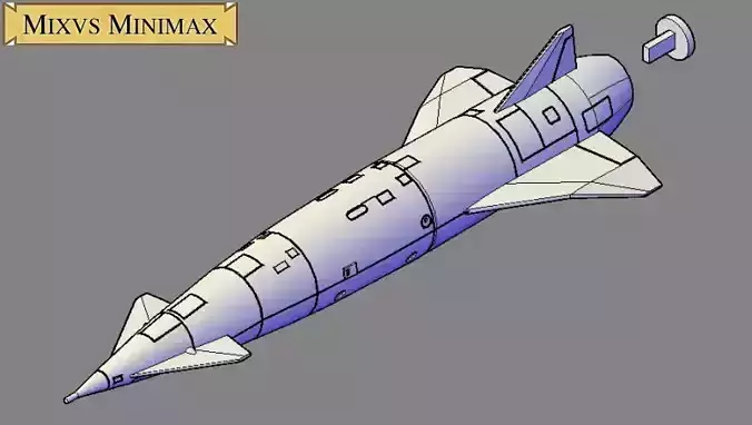 Avro Blue Steel Victor variant for single display