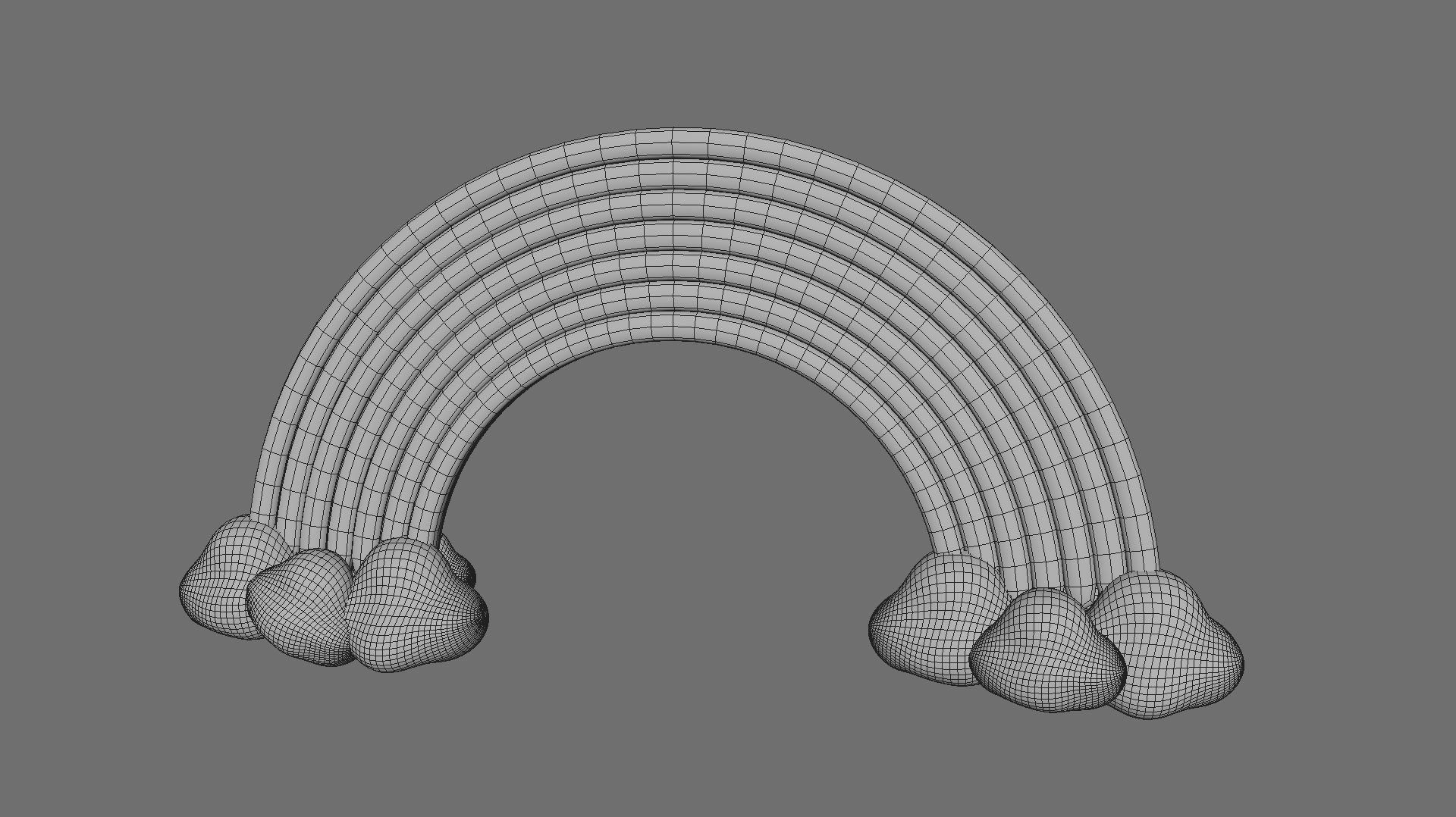 Prop79 Rainbow Low-poly 3D model_16