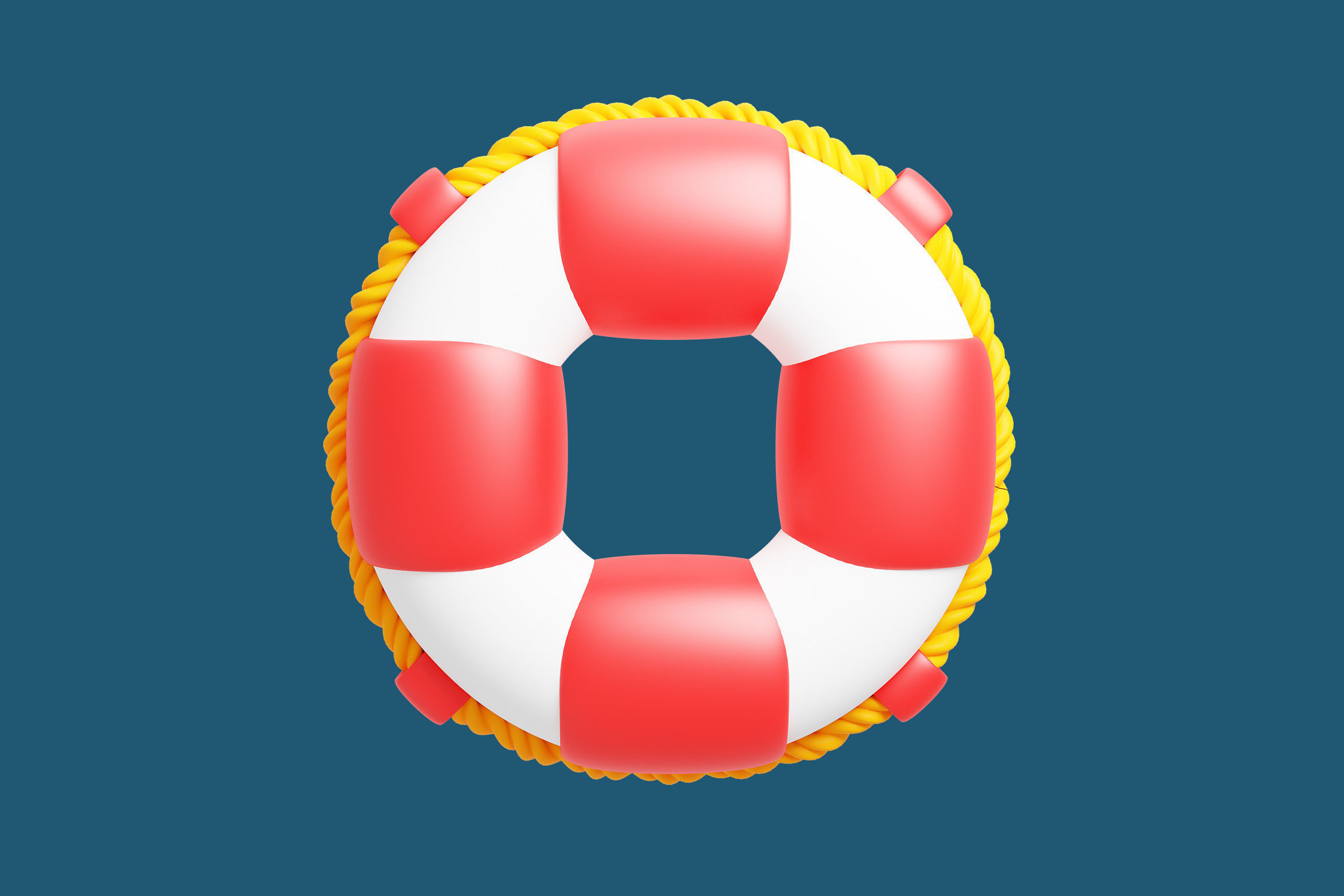 3D Holiday Element 3D model_3