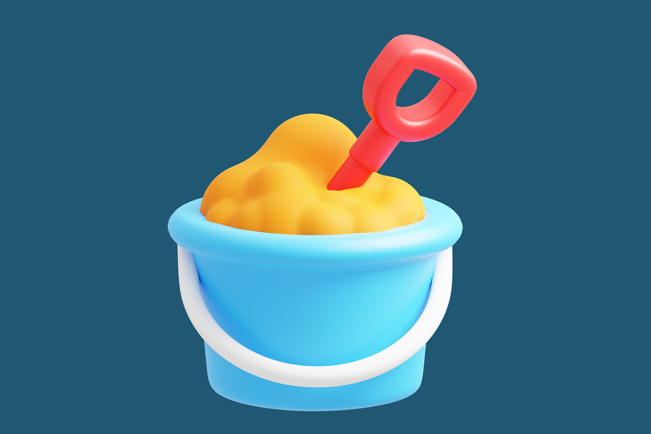 3D Holiday Element 3D model_19