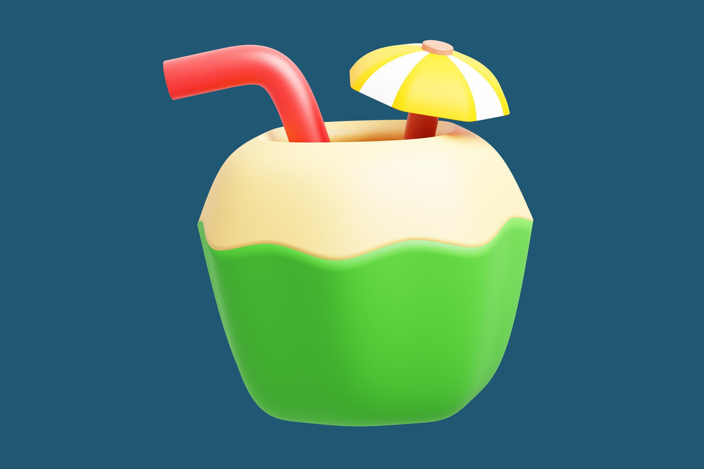 3D Holiday Element 3D model_7