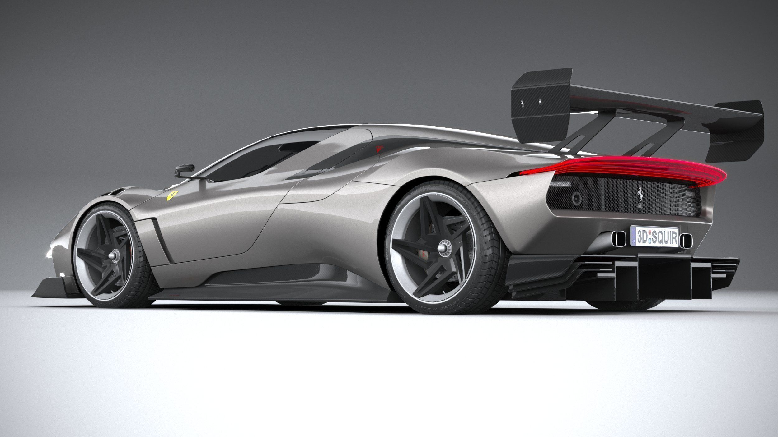 Ferrari KC23 2023 LowPoly 3D model_5