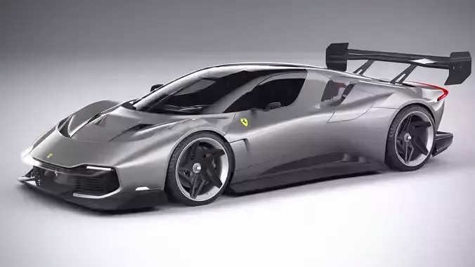 Ferrari KC23 2023 LowPoly