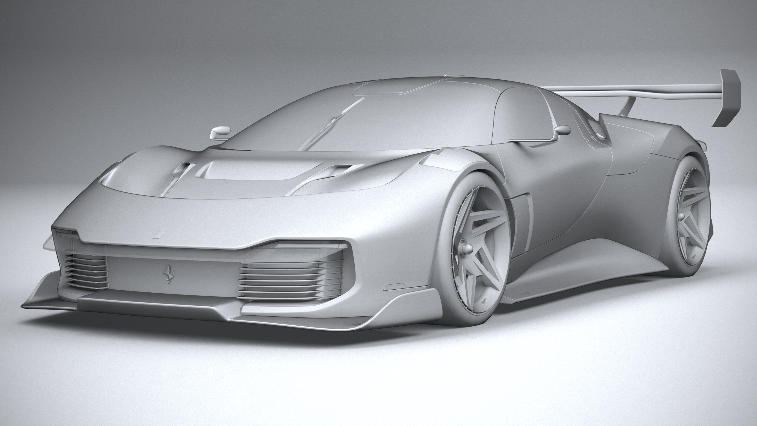 Ferrari KC23 2023 LowPoly 3D model_20