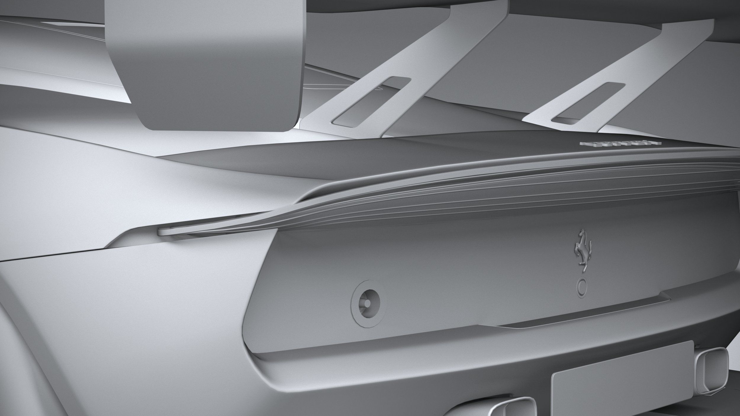 Ferrari KC23 2023 LowPoly 3D model_24