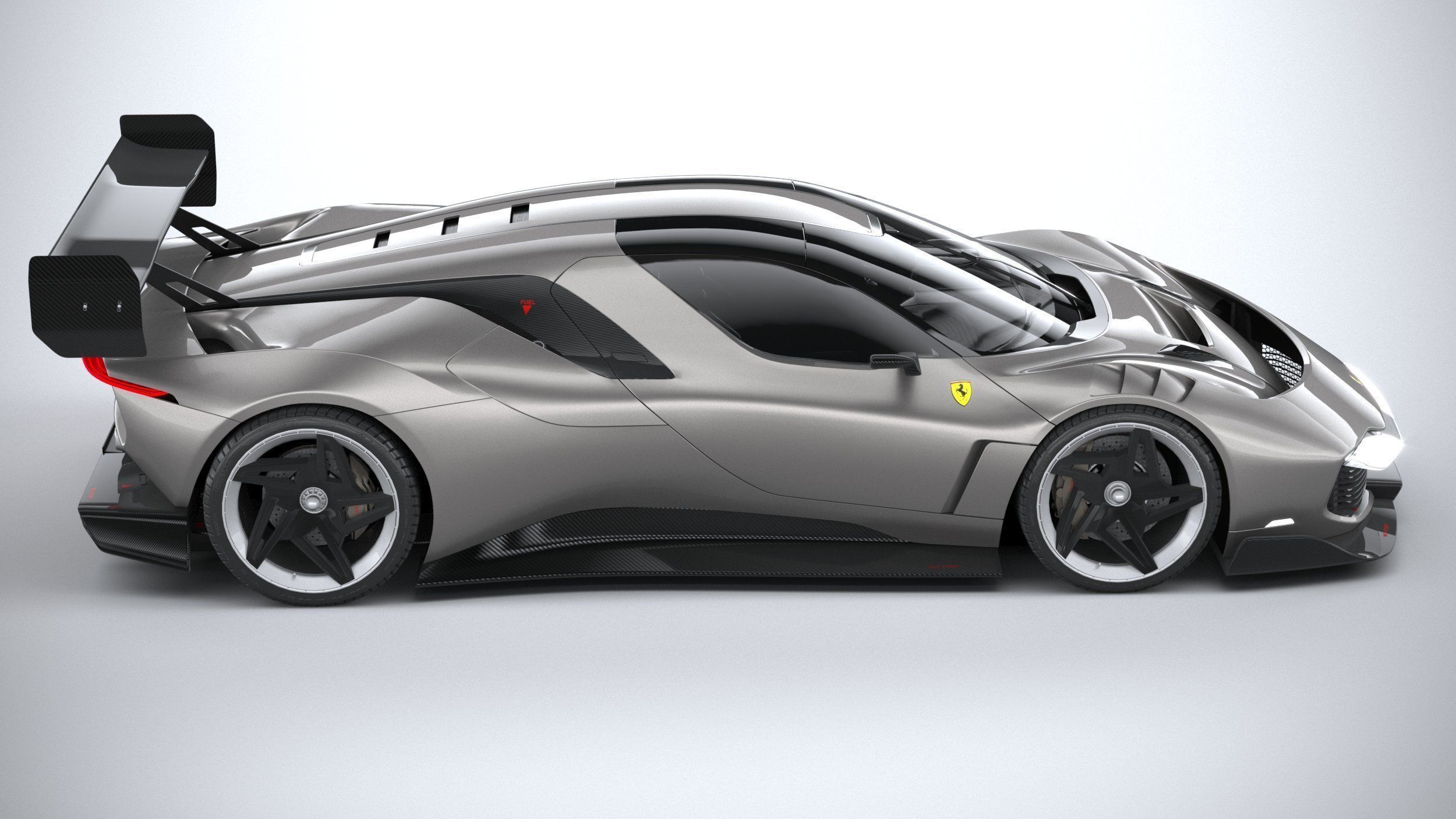 Ferrari KC23 2023 LowPoly 3D model_11