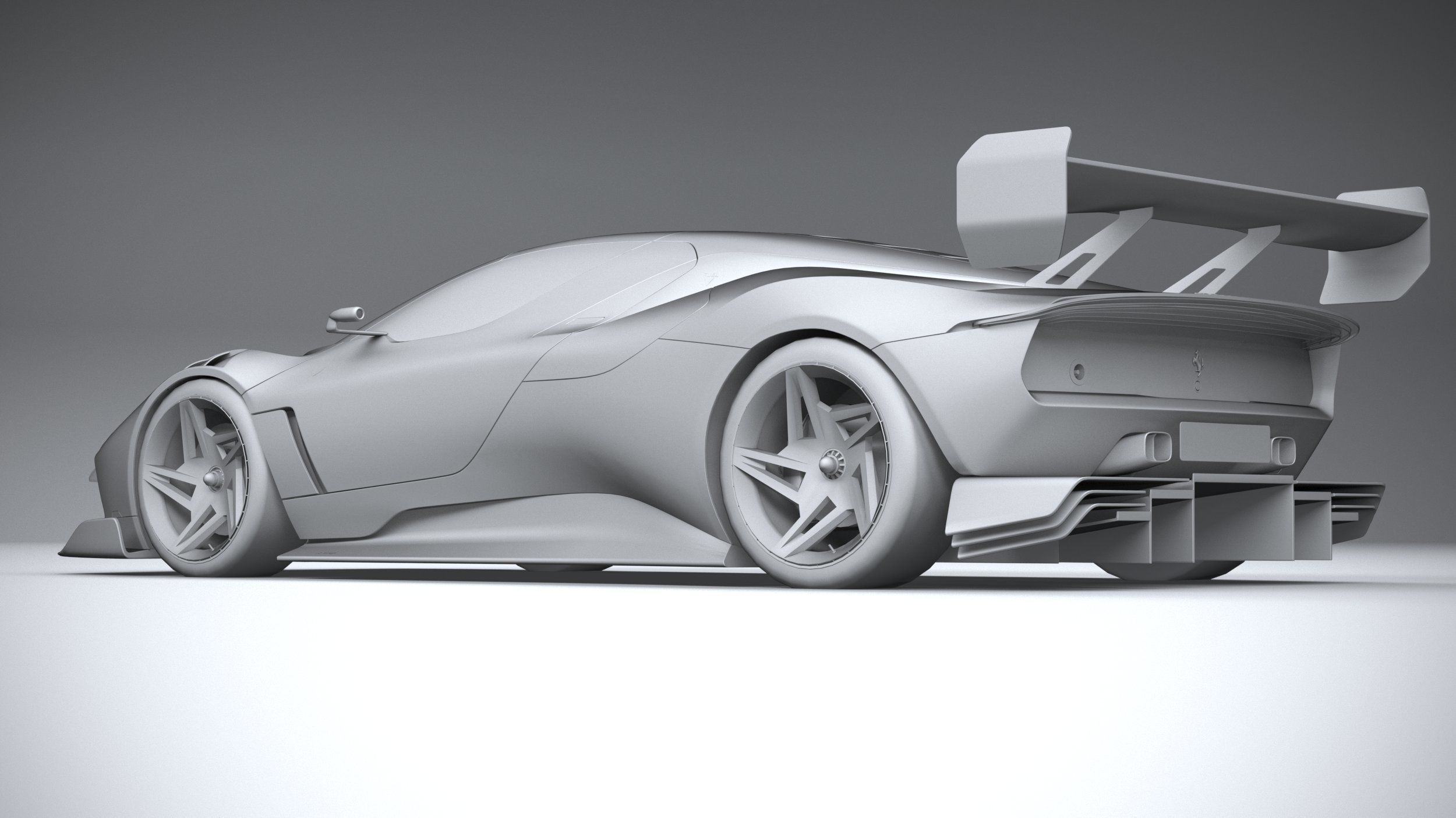Ferrari KC23 2023 LowPoly 3D model_21
