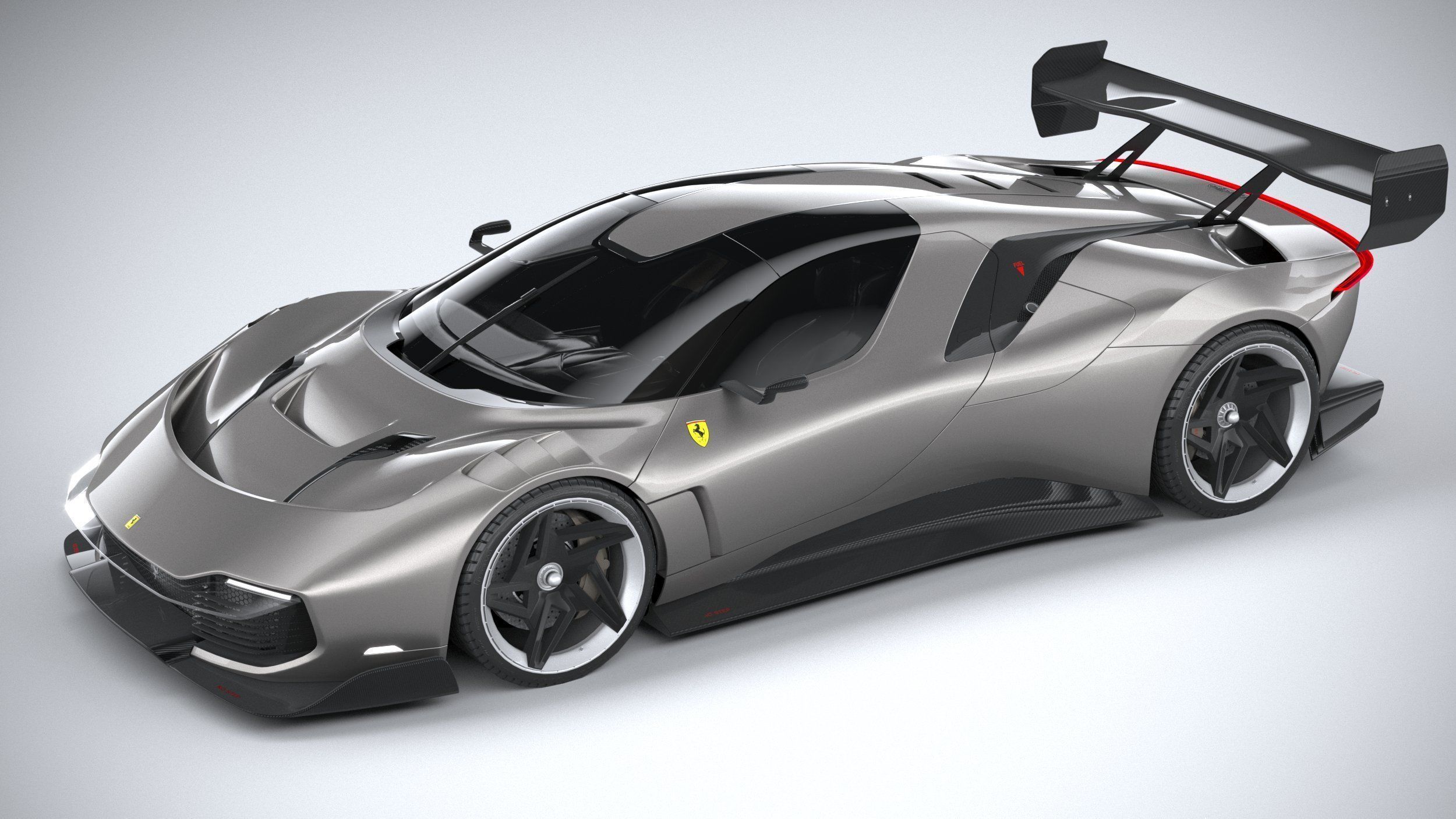 Ferrari KC23 2023 LowPoly 3D model_7