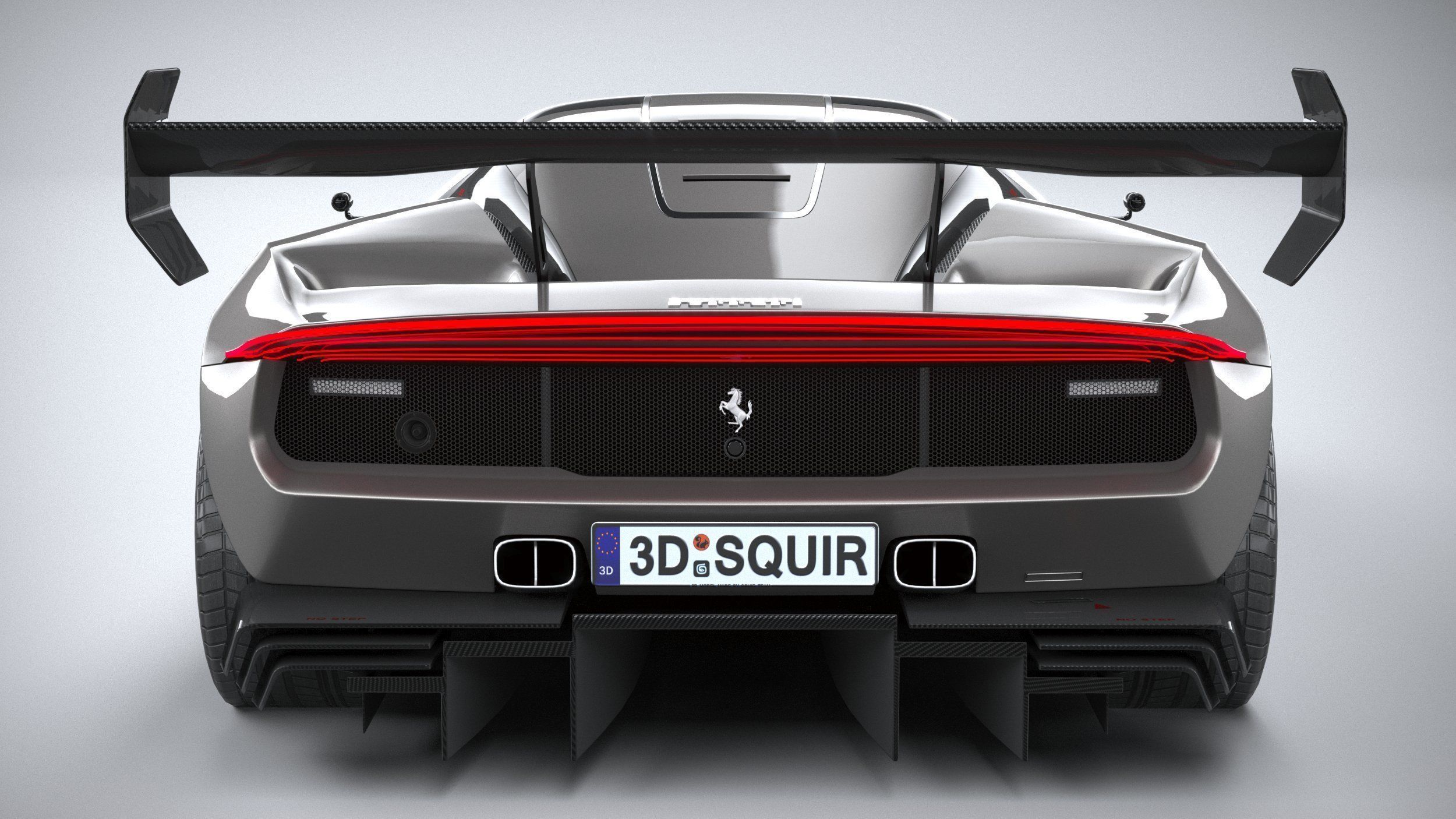 Ferrari KC23 2023 LowPoly 3D model_4