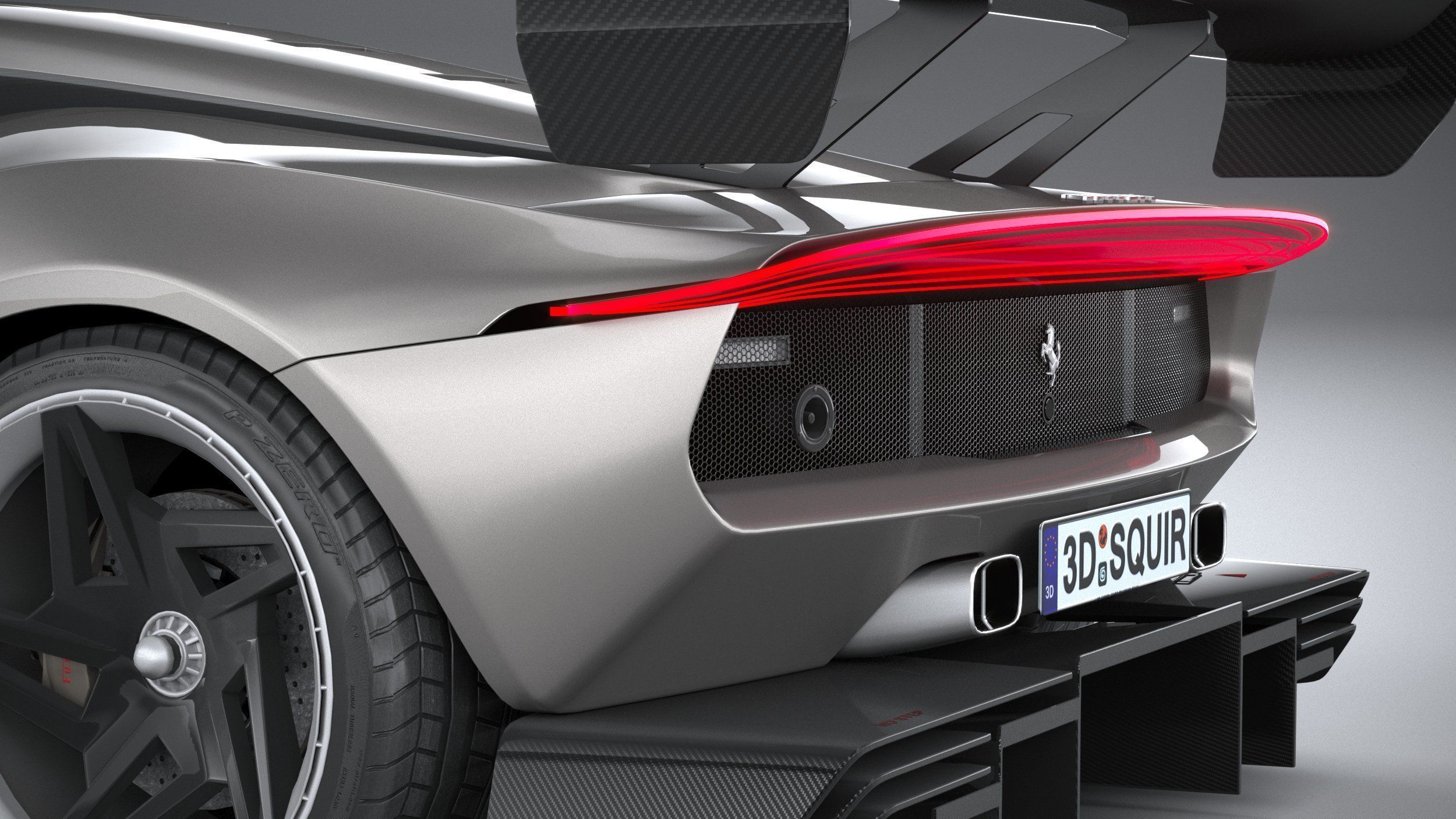 Ferrari KC23 2023 LowPoly 3D model_6