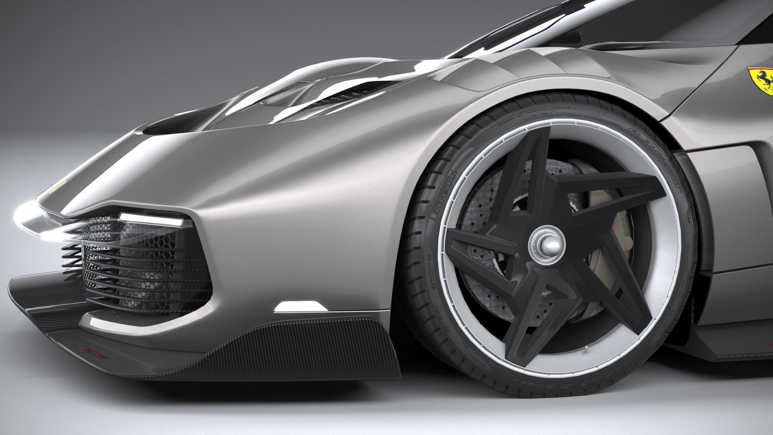 Ferrari KC23 2023 LowPoly 3D model_3